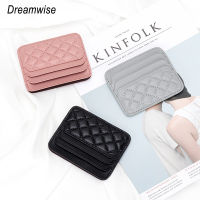 Dreamwise Card Holder Sheepskin Ladies Small Ultra Thin Exquisite Diamond Card Holder Driver S License Card Holder Coin Purse