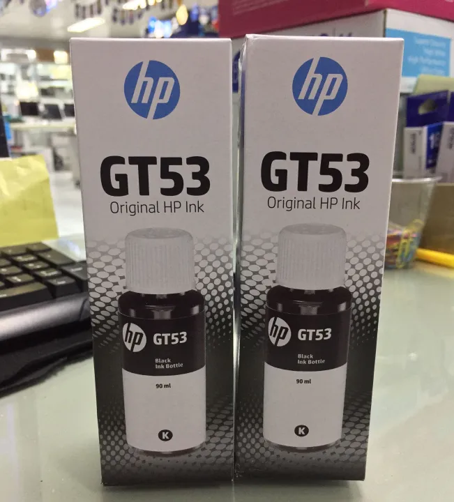 HP GT53 Black Original Ink Bottle 90mL (2 bottles) Lazada PH