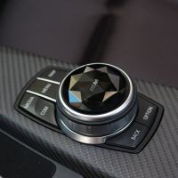 Multi Media Knob Cover Car Multimedia Button Knob Cover For BMW 1 3 5 6 7 Seriesg30 G38 G01 G02 25 F26 F15 F16 F10 X3 X4 X5 X6