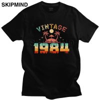 Fashion Men T Shirts Vintage 1984 Short Sleeved 100% Cotton Tee Leisure 36th Birthday T-shirt 36 Years Birthday Gift Idea Tops XS-6XL