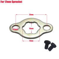 Front Engine 420# 428# 520# 530# 17mm 20mm Chain Sprocket Retainer Plate Locker Gasket Screw Nails  Screws Fasteners