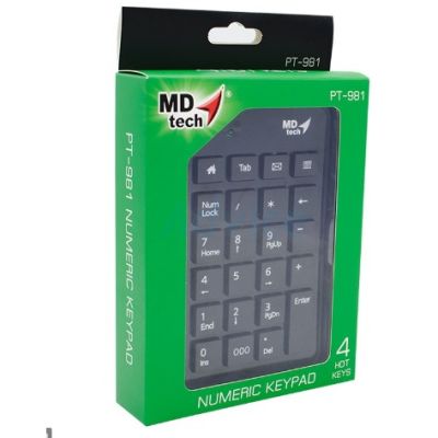 แป้นตัวเลข Keypad PT-981 (Black) MD-TECH