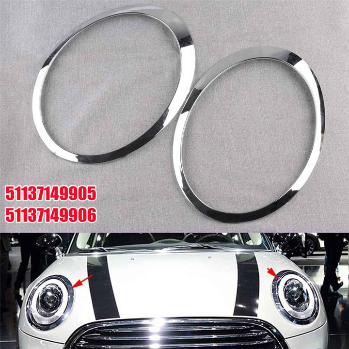 front-chrome-headlight-trim-ring-for-bmw-mini-cooper-r56-r55-r57-r58-r59-2007-2015-chrome-eyebrow-ring-cover