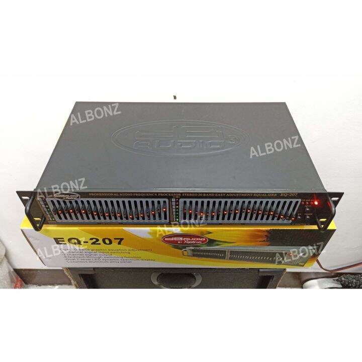 220V EQ665 Equalizer Hifi Home EQ Equalizer Dual 10 BAND Stereo Treble Alto Bass