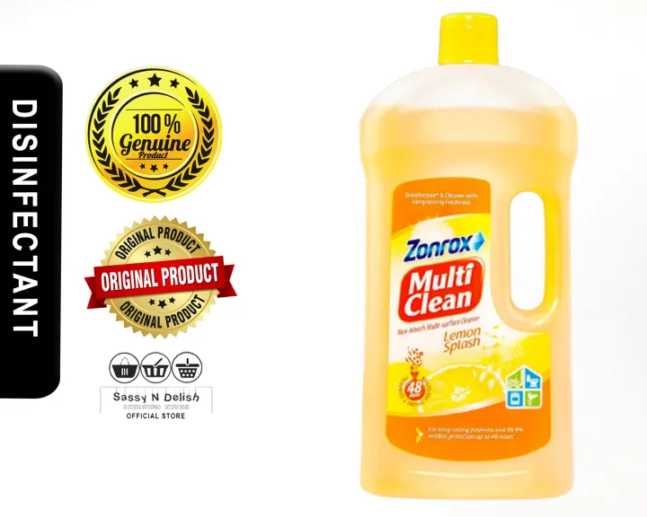 Zonrox Multi Cleaner Lemon Splash 900ml Lazada PH