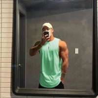 MCPW quick-drying vest male muscle waistcoat brothers tracksuits sleeveless T-shirt loose popular logo summer workout clothes