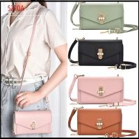 5210A มินิมินิ กระเป๋า Crossbody สีดำสีดำ หนังมังสวิรัติ กระเป๋าสะพายไหล่แบบสั้น เรโทร ซิปสองชั้น ถุงเล็กๆ สำหรับผู้หญิง