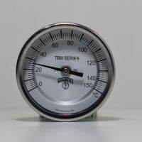 (UIM-Shop) Bi-Metal Thermometer Dial 4" , Range (-40)-70 C , 1/2" NPT , Model TBM42060222NB04