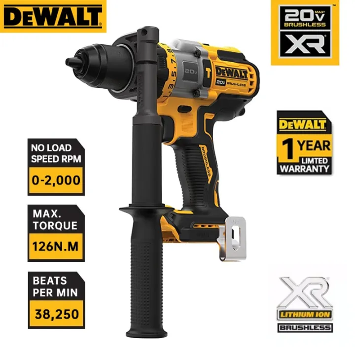 Dewalt DCD999 Cordless Hammer Drill/Driver Kit 20V Flexvolt Advantage