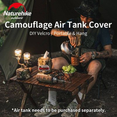 Natuerhike Gas Tank Protect Cover Outdoor Equipment Fashion Camouflage Color Tissue Box Camping Accessories Three sizes