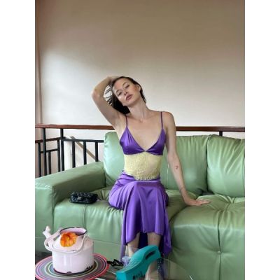 #LOLAZOEVADRESS 🤍 (purple)