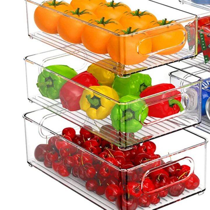 stackable-fridge-organiser-set-of-6-kitchen-organiser-drawer-kitchen-storage-amp-organiser-fridge-organiser