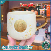 ใหม่ Starbuck แก้ว2021 Osmanthus ถ้วยกาแฟ Jingui คนรักบรอนซ์เหรียญแก้วเซรามิกที่เรียบง่ายของขวัญน้ำ Cup823