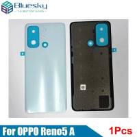 Bluesky 6.5 "สำหรับ OPPO ที่ Reno5ฝาหลังด้านหลังเคสพลาสติกด้านหลังที่อยู่อาศัยสำหรับฝาหลัง CPH2199