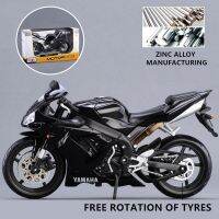 Maisto 1:12 Yamaha R1ต้นฉบับที่ได้รับอนุญาตโมเดลมอเตอร์ไซค์อัลลอยจำลองการเก็บรถของเล่น