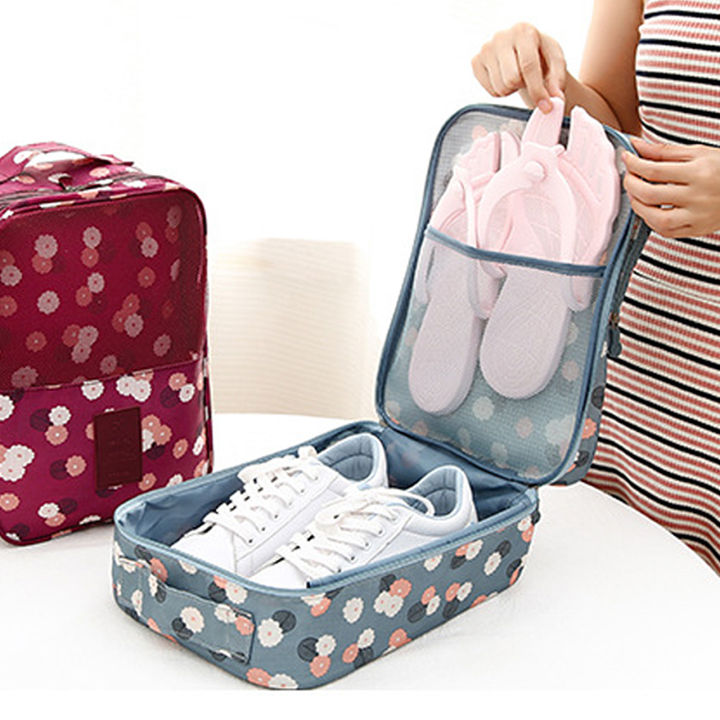 กระเป๋าใส่รองเท้า-ใช้งานง่าย-จัดเก็บสะดวก-เหมาะสำหรับเดินทาง
