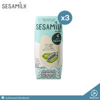 นมงาขาว ตราเซซามิลค์ SESAMILK 200 ml. (แพ็ค 3 กล่อง)