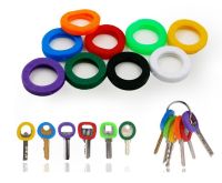 【CW】☁♞✴  2017 New Fashion Mixed 8pcs/16pcs Hollow Color Rubber Soft Locks Keys Cap Covers Keyring