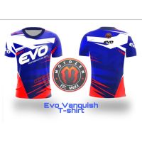 Evo Vanquish Dry Fit T-shirt Fully Sublimated 3D T Shirt Summer Breathable Short Sleeve Tee