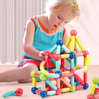 Large Size Magnetic Constructor Designer Set Magnetic Balls &amp; Stick Rod Building Blocks Educational Toys For Children Gifts