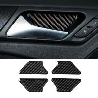 for volkswagen golf 6 gti R MK6 2008-2012 Door Bowl Decoration Cover Decal Trim Sticker Car Interior Accessories Carbon Fiber