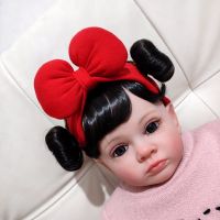 ○ Baby Hair Bands Wig Bangs Chignons Headband Buckle COS Hair Baby Accessories Full Moon Fhoto Styling Bowknot Kids Headwear