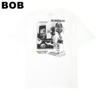 BOB HOMEBOY เสื้อยืดผู้ชายลาย FUTURE oversize SML2XL3XL