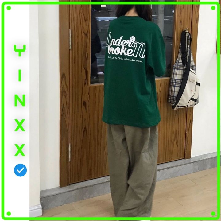 Áo phông xanh rêu nữ Yinxx: Áo phông xanh rêu nữ Yinxx là sự lựa chọn hoàn hảo cho các cô gái yêu thích phong cách thời trang trẻ trung và năng động. Với kiểu dáng thanh lịch và chất liệu cotton thoáng mát, áo phông này đem lại sự thoải mái và dễ chịu cho người mặc. Hãy đến và trải nghiệm áo phông xanh rêu nữ Yinxx tại cửa hàng của chúng tôi.