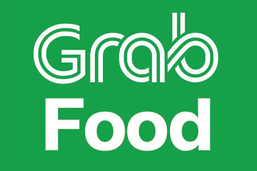 ป้ายไวนิล ป้าย Grab Food ขนาด 60*40 ซม. หน้าเดียว พับขอบตอกตาไก่ ภาพคมชัด ทนแดด ทนฝน