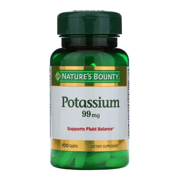 Potassium, 99 mg, 100 Caplets Lazada PH