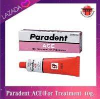 Paradent ACE For Treatment of Pyorrhoea  ยาสีฟันรักษาอาการเหงือกร่น ขนาด 40 กรัม