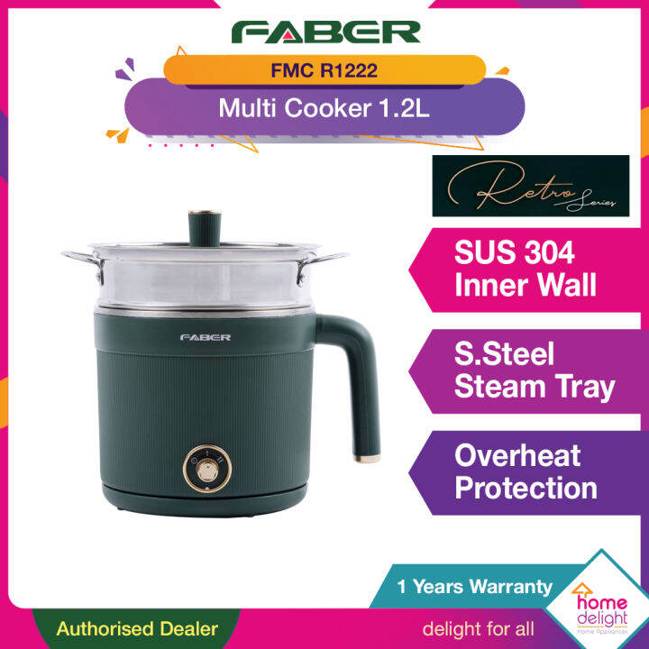 Faber Multi Cooker 1.2L [ FMC R1222 ] Lazada