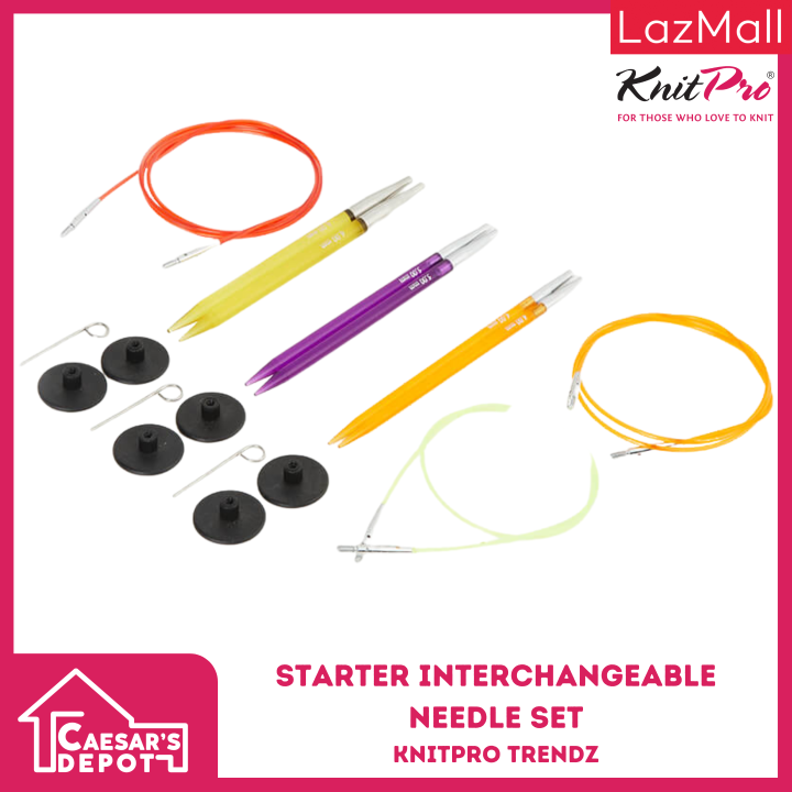 KnitPro Trendz STARTER Interchangeable Needle Set (50616) Lazada PH