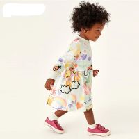 Jumping Meters New Arrival Animals Print Girls Lovely Dresses For Autumn Spring Toddler Kids Costume Long Sleeve Baby Dress  by Hs2023