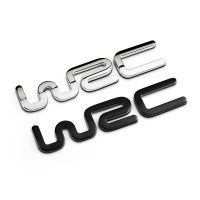 1Pcs WRC Sticker Emblem Best Electroplate Metal Badge For Car Body Trunk Lid Auto Sticker Decals Emblem