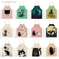 ▣✣ Cartoon cute cat apron aprons for woman apron dress baking accessories cute apron apron for men apron kids apron kitchen linen