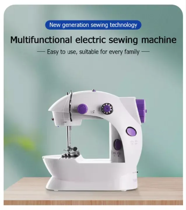 Mini Portable Electric Sewing Machine With 2 Speed Control Lazada PH
