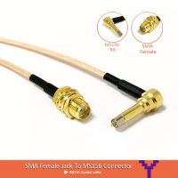 1PCใหม่อาร์เอฟโคแอ็กซ์พิกเทลSMAแจ็คตัวเมียMS156 Connector RG316 อะแดปเตอร์สายเคเบิลโคแอกเชียลสำหรับHuawei E153 E173 ZTE MF190 โมเด็ม