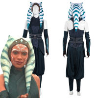 S2 Mandalorian Ahsoka Tano เสื้อชุดคอสเพลย์ผู้หญิงกางเกงขายาวชุดชุดงานรื่นเริงฮาโลวีน