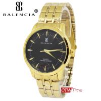 BALENCIA Fasion Wacth นาฬิกาข้อมือผู้ชาย สแตนเลสแท้ รุ่น W-2285-G-G (สีทอง)