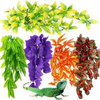 ปลาสำหรับถัง Terrarium ภูมิทัศน์ตกแต่ง Multicolor Vines ตัวเลือกสำหรับ Hermit ปูจิ้งจกตุ๊กแก