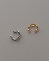 A.piece ต่างหูเงินแท้ ต่างหูหนีบ [all silver 925] churros earcuff