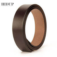 HIDUP 2020 New Design Top Quality 100 Pure Cow Cowhide Leather Belts for Men Only Strap Belt 3.5cm Width Without Buckles NWJ777