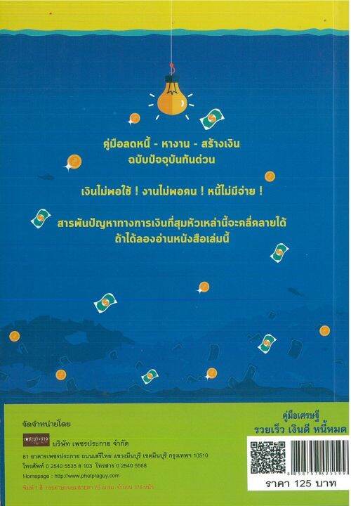 หนังสือ-แนะนำ-การเป็นคนรวย-คู่มือเศรษฐี-รวยเร็ว-เงินดี-หนี้หมด