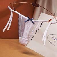 T-Back G-String Sexy Accessories Intimates Underwear 39;s Women Lace-Up Size Large Thongs Mesh Panties Girls Cute Style Japanese