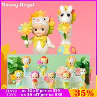 Original Sonny Angel Hipper Flower Gift Series Blind Box Trendy Toy Confirm Style Cute Animal Action Figure Birthday Guess Bag