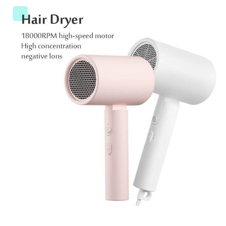 Xiaomi Foldable Hair Dryer Mi Negative Ion Portable Blower Quick Drying ...