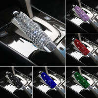 Universal Crystal Car Handke ครอบคลุม Anti-Slip Auto Gear Shift Collars Diamond Car Bling อุปกรณ์เสริมภายในสำหรับ Woman