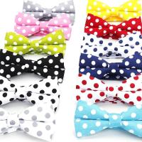 2019 Brand New Mens Fashion 100% Cotton Classic Polka Dot Bowtie For man Wedding business Colorful bow ties Corabatas Butterfly Nails Screws Fastener