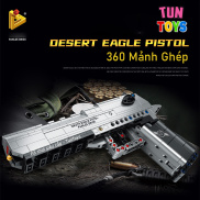 Đồ Chơi Lắp Ráp Kiểu LEGO Mô Hình Lego Lục Desert Eagle Pistol 360+ Mảnh